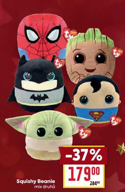 Squishy Beanie mix druhů