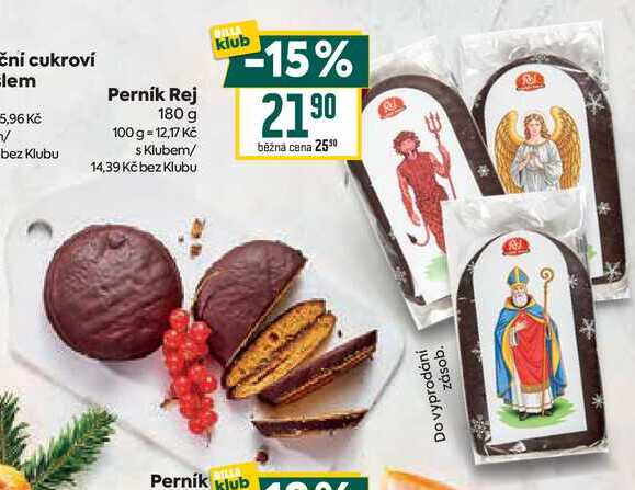 Perník Rej 180 g 