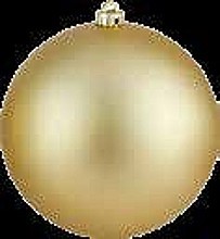 VÁNOČNÍ OZDOBA PLASTOVÁ KOULE XXL