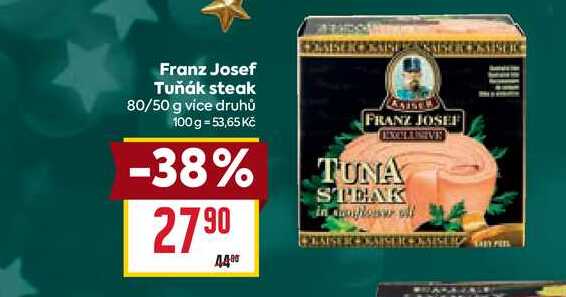 Franz Josef Tuňák steak 80/50 g  