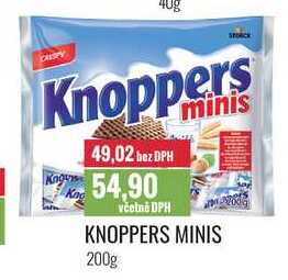 KNOPPERS MINIS 200g 