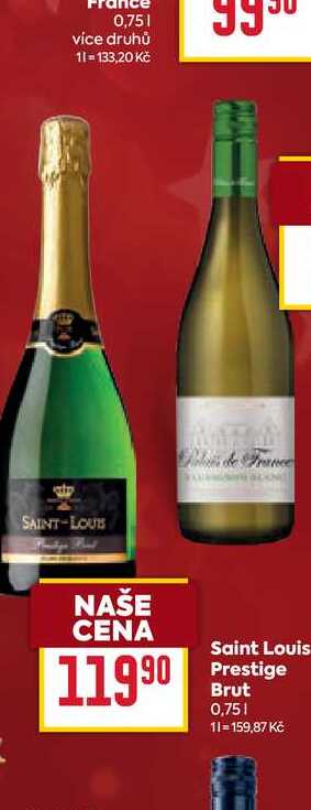 Saint Louis Prestige Brut 0,75l