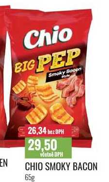 CHIO SMOKY BACON 65g 