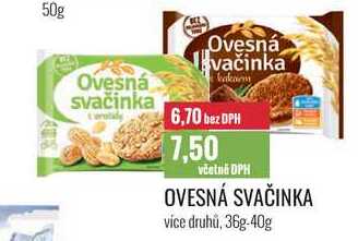 OVESNÁ SVAČINKA 36g-40g 