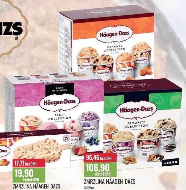 ZMRZLINA HÄAGEN-DAZS 4x95ml