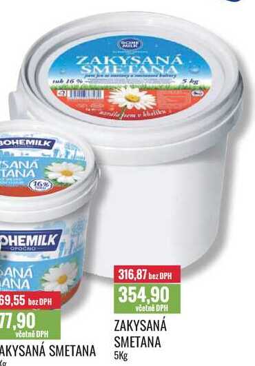 ZAKYSANÁ SMETANA 5Kg