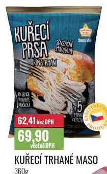 KUŘECÍ TRHANÉ MASO 360g 