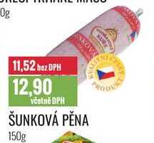 ŠUNKOVÁ PĚNA 150g