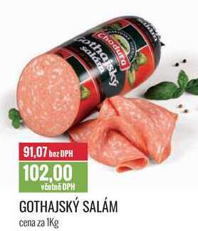 GOTHAJSKÝ SALÁM cena za 1Kg 