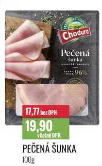PEČENÁ ŠUNKA 100g