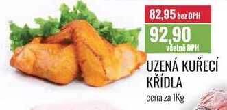 UZENÁ KUŘECÍ KŘÍDLA cena za 1Kg