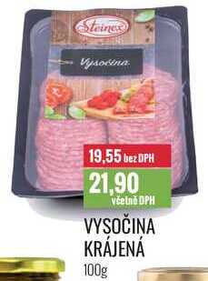VYSOČINA KRÁJENÁ 100g 