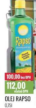 OLEJ RAPSO 0,75l