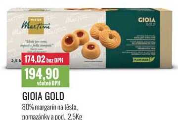 GIOIA GOLD 2,5kg