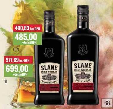 SLANE IRISH WHISKEY 0,7l/1l