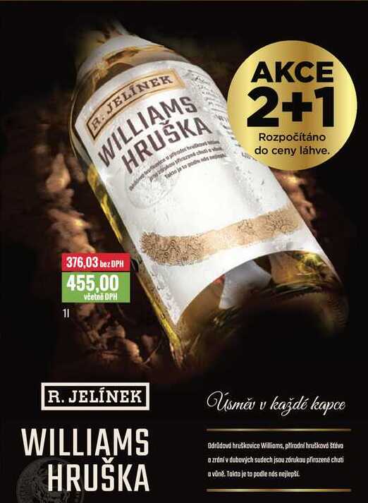 R. JELÍNEK WILLIAMS HRUŠKA 1l