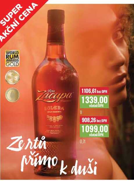 Ron Zacapa Solera 0,7l/1l
