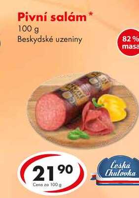 Pivní salám, 100 g
