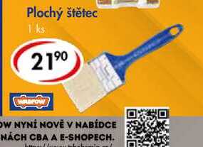 Plochý štětec 