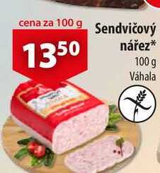 Sendvičový nářez, 100 g