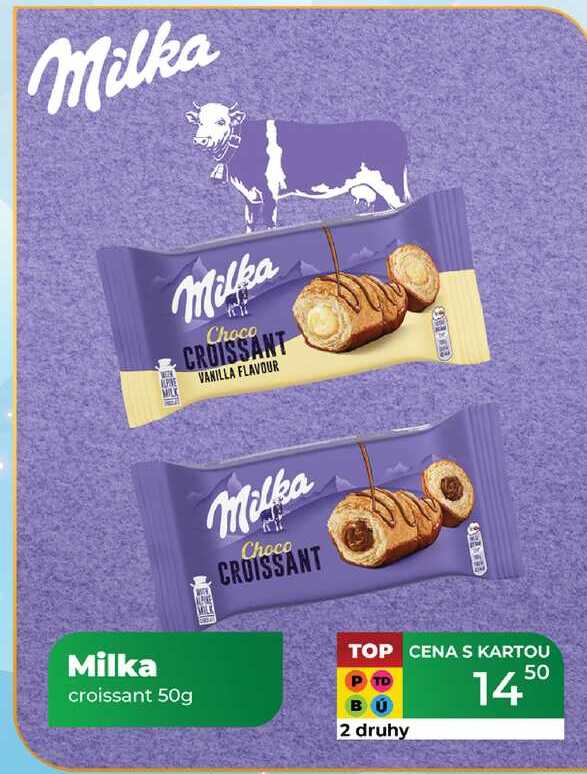 Milka croissant 50g 