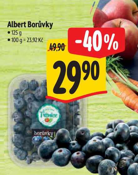Albert Borůvky 125 g
