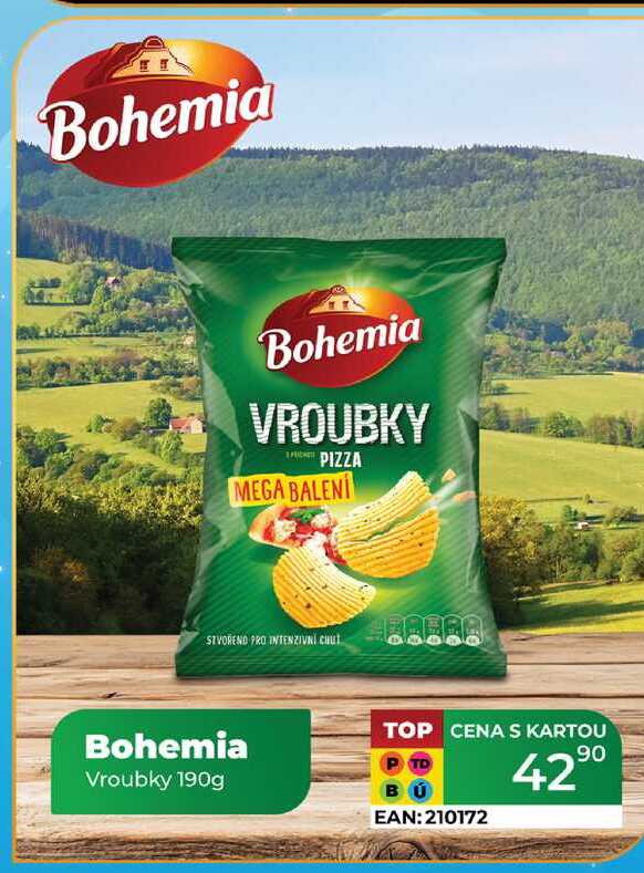 Bohemia Vroubky 190g