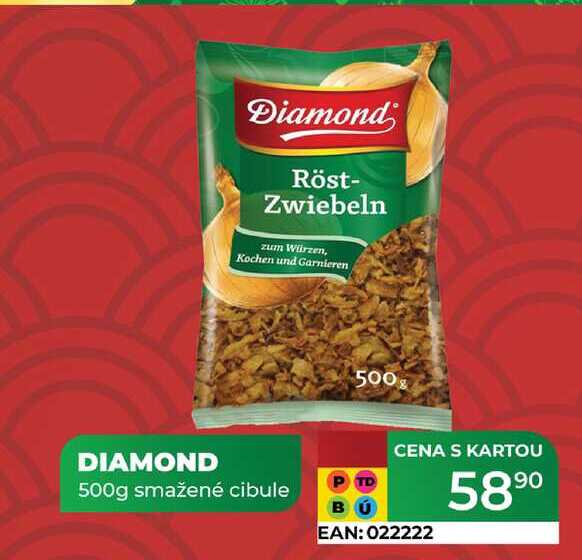 DIAMOND 500g smažené cibule 