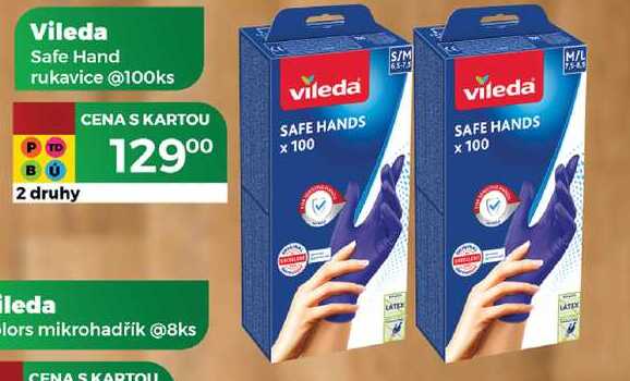Vileda Safe Hand rukavice @100ks