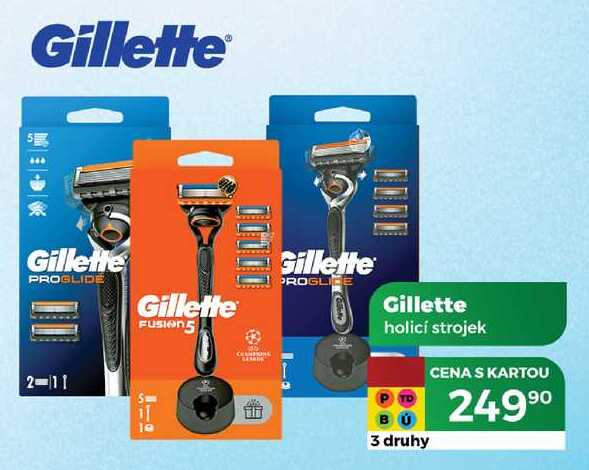 Gillette holicí strojek