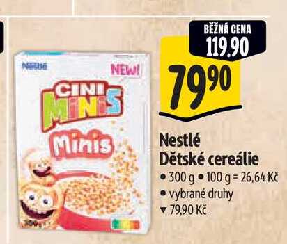  Nestlé Dětské cereálie 300 g 