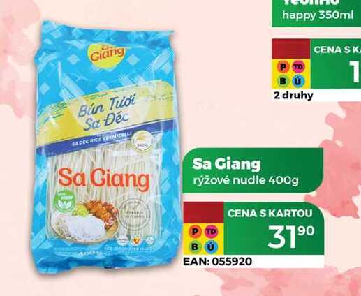 Sa Giang rýžové nudle 400g