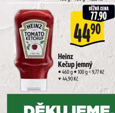 Heinz Kečup jemný 460 g