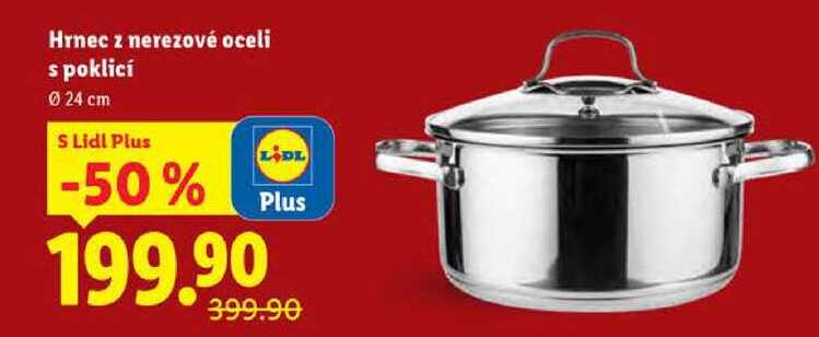 Hrnec z nerezové oceli s poklicí