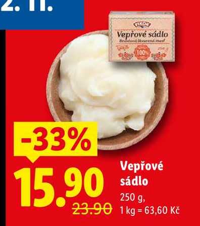 Vepřové sádlo, 250 g