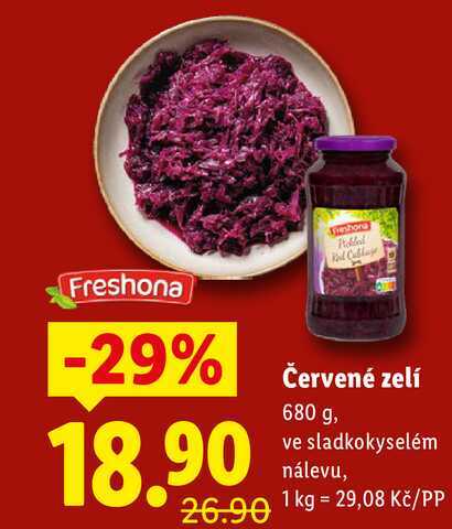 Červené zelí, 680 g