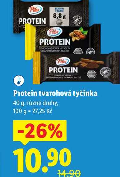 Protein tvarohová tyčinka, 40 g