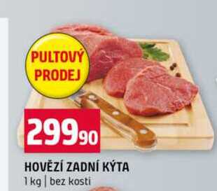 Hovězí zadní kýta 1 kg