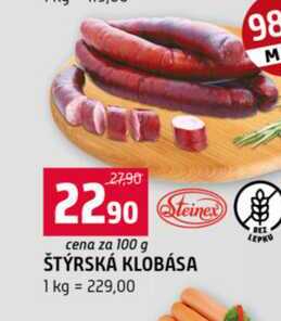 Štýrská klobása 100g