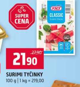 SURIMI TYČINKY 100 g 