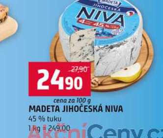 MADETA JIHOČESKÁ NIVA 45% tuku 100g