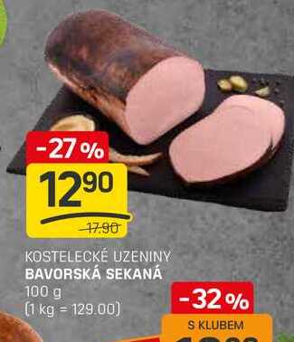 BAVORSKÁ SEKANÁ 100 g