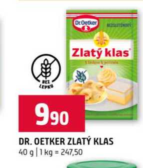 DR. OETKER ZLATÝ KLAS 40 g 