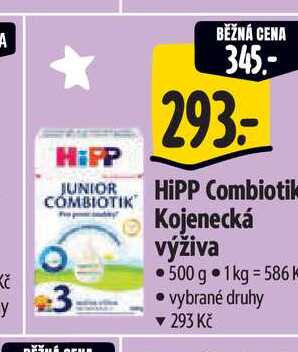   HiPP Combiotik Kojenecká výživa 500 g 