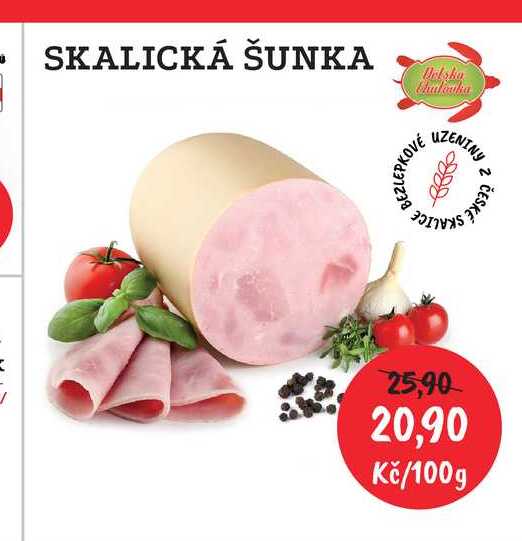 SKALICKÁ ŠUNKA 100g 