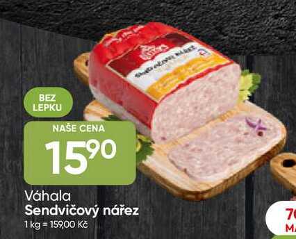 Váhala Sendvičový nářez 100g