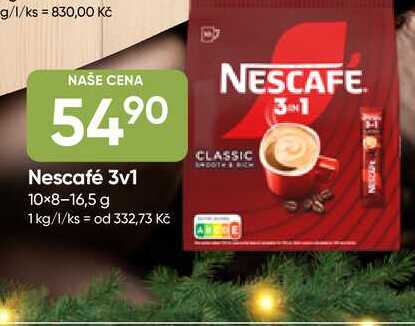Nescafé 3v1 10×8-16,5 g