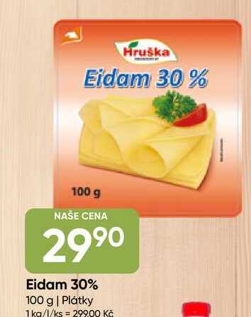 Hruška Eidam 30% 100 g