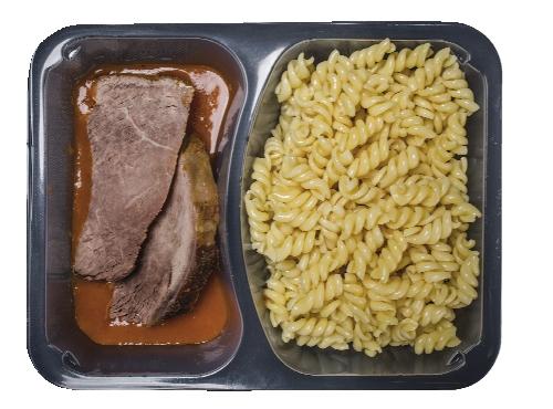 Rajská omáčka s hovězím masem a těstovinami