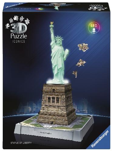 3D Puzzle Iconics noční edice, 1 KS